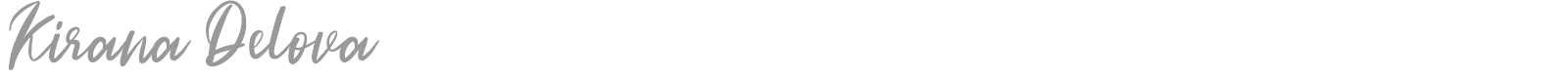 Kirana Delova font preview